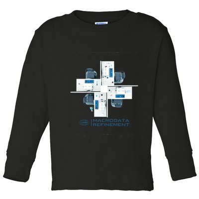 Mdr Macrodata Refinement Lumon Industries Toddler Long Sleeve Shirt