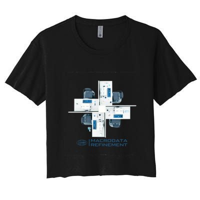Mdr Macrodata Refinement Lumon Industries Crop Top