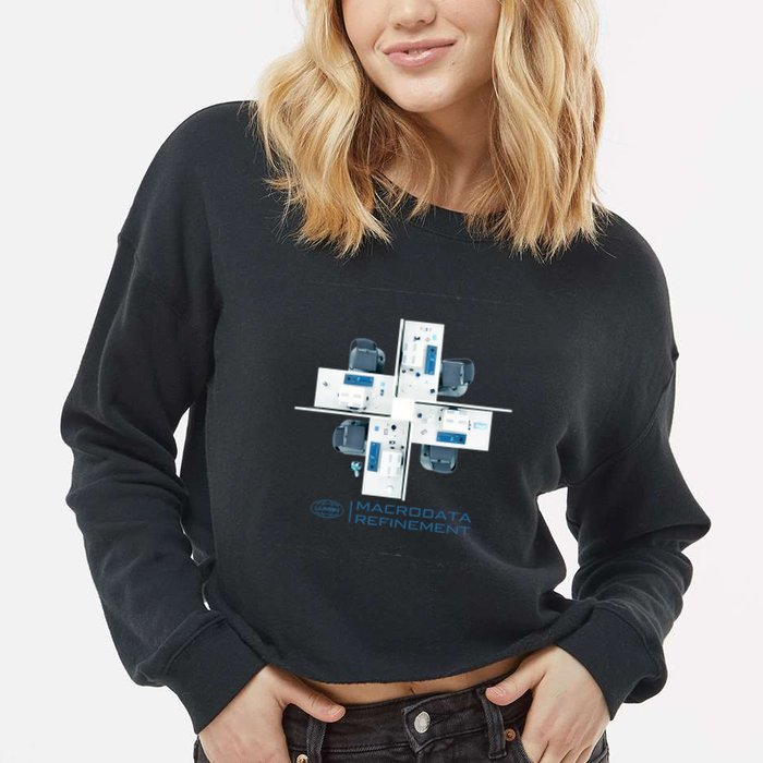 Mdr Macrodata Refinement Lumon Industries Cropped Pullover Crew