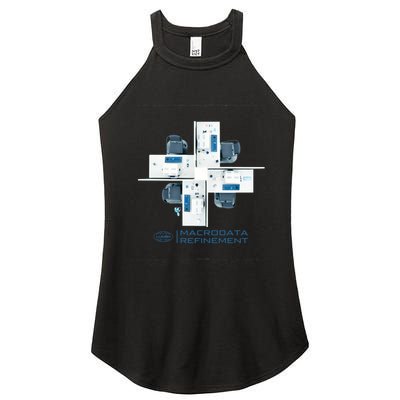 Mdr Macrodata Refinement Lumon Industries Women's Perfect Tri Rocker Tank