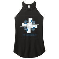 Mdr Macrodata Refinement Lumon Industries Women's Perfect Tri Rocker Tank