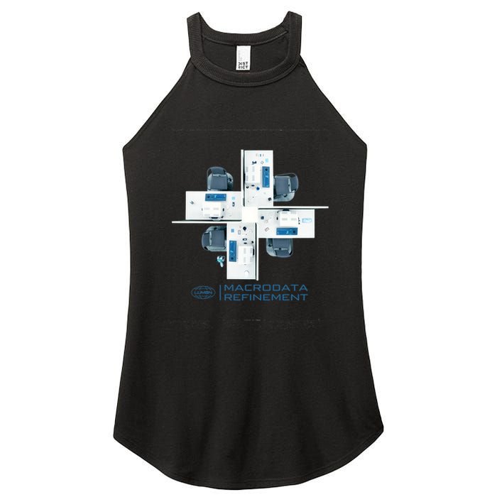 Mdr Macrodata Refinement Lumon Industries Women's Perfect Tri Rocker Tank