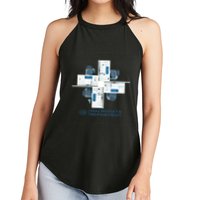 Mdr Macrodata Refinement Lumon Industries Women's Perfect Tri Rocker Tank
