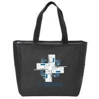 Mdr Macrodata Refinement Lumon Industries Zip Tote Bag