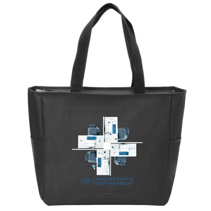 Mdr Macrodata Refinement Lumon Industries Zip Tote Bag