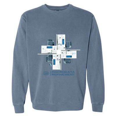 Mdr Macrodata Refinement Lumon Industries Garment-Dyed Sweatshirt