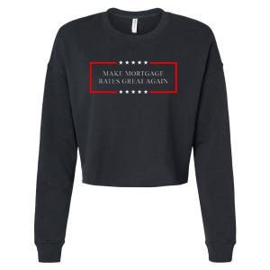 Make Mortgage Rates Great Again Cropped Pullover Crew