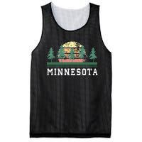 Minnesota Mn Retro Vintage Gift Mesh Reversible Basketball Jersey Tank