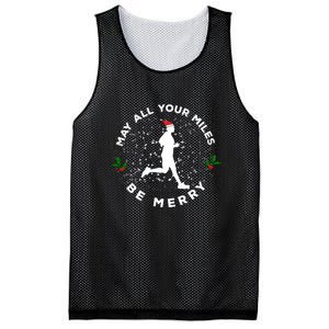 Merry Miles Running Christmas Gift For Runners Mesh Reversible Basketball Jersey Tank