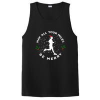 Merry Miles Running Christmas Gift For Runners PosiCharge Competitor Tank