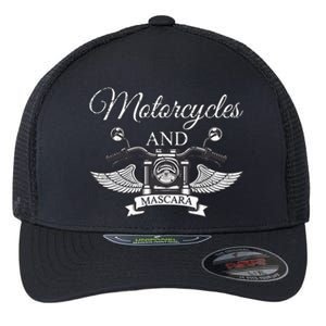 Makeup Motorcycle Riding Women Gift Mascara Biker Flexfit Unipanel Trucker Cap