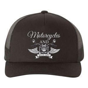 Makeup Motorcycle Riding Women Gift Mascara Biker Yupoong Adult 5-Panel Trucker Hat