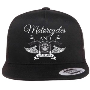 Makeup Motorcycle Riding Women Gift Mascara Biker Flat Bill Trucker Hat