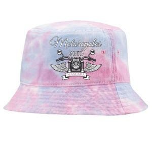 Makeup Motorcycle Riding Women Gift Mascara Biker Tie-Dyed Bucket Hat