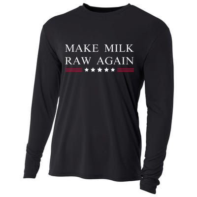 Make Milk Raw Again  Raw Milk Cooling Performance Long Sleeve Crew