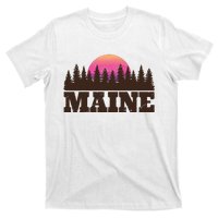 Maine Mn Retro Vintage Gift Women T-Shirt