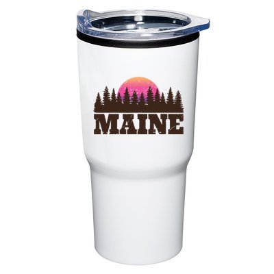 Maine Mn Retro Vintage Gift Women Tumbler