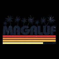 Magaluf Majorca Spain Retro Beach Tourism Meaningful Gift Backpack