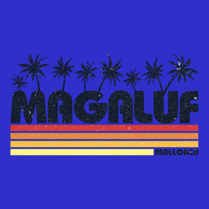 Magaluf Majorca Spain Retro Beach Tourism Meaningful Gift Premium T-Shirt