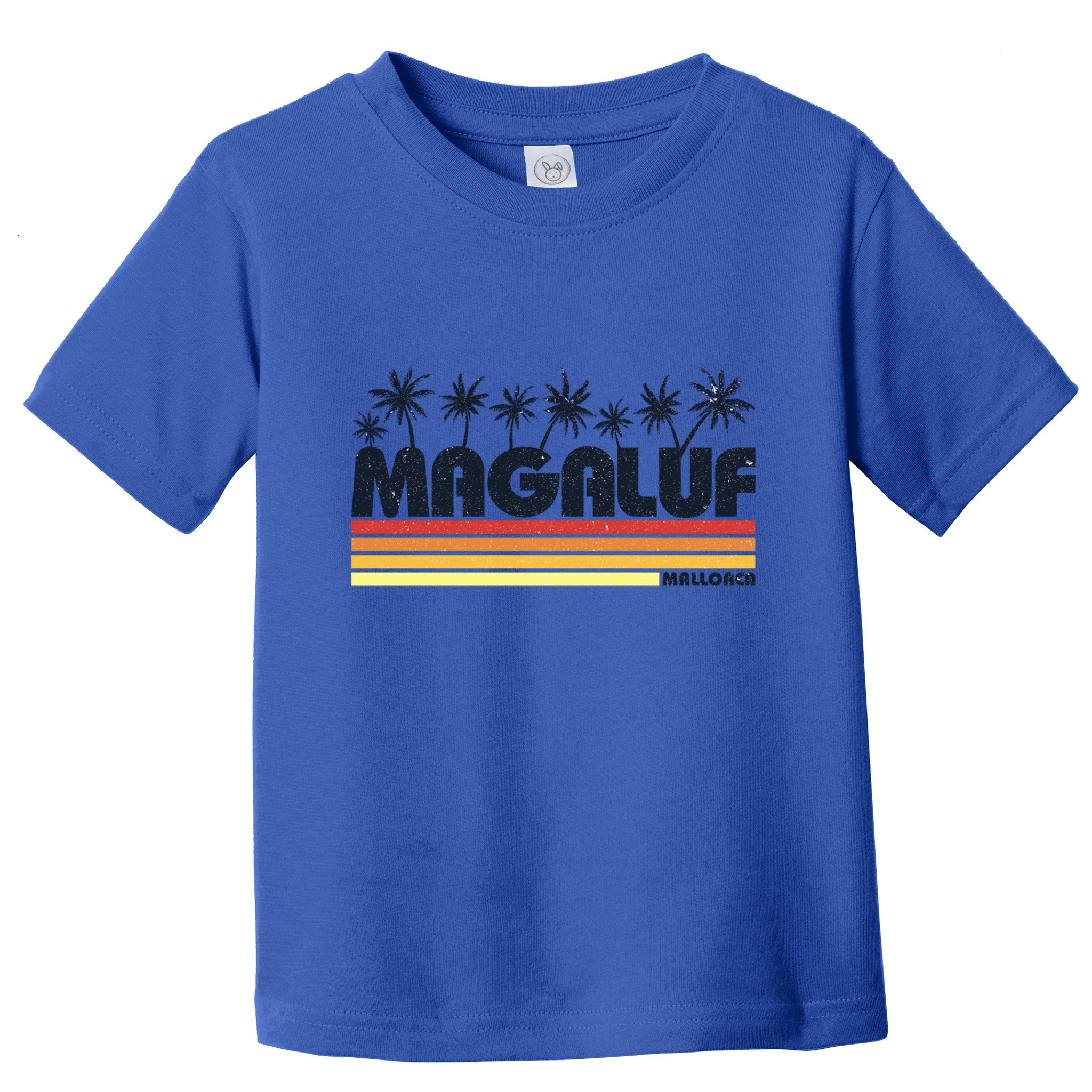Magaluf Majorca Spain Retro Beach Tourism Meaningful Gift Toddler T-Shirt