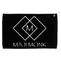 Maji Monk Symbol Grommeted Golf Towel