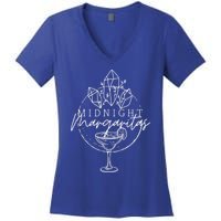 Midnight Margaritas Society Practical Magic Cool Gift Women's V-Neck T-Shirt