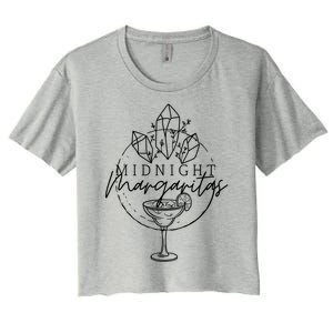 Midnight Margaritas Society Practical Magic Cool Gift Women's Crop Top Tee