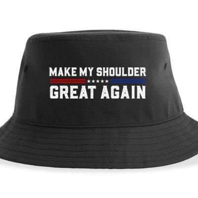 Make My Shoulder Great Again Sustainable Bucket Hat