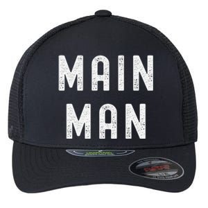 Main Man Side Chick Couples Thanksgiving Christmas Matching Flexfit Unipanel Trucker Cap