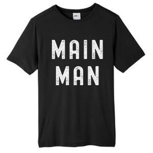 Main Man Side Chick Couples Thanksgiving Christmas Matching Tall Fusion ChromaSoft Performance T-Shirt