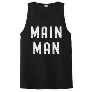 Main Man Side Chick Couples Thanksgiving Christmas Matching PosiCharge Competitor Tank