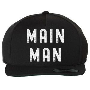 Main Man Side Chick Couples Thanksgiving Christmas Matching Wool Snapback Cap