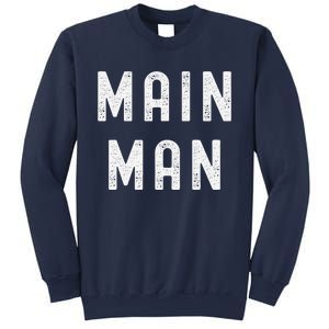 Main Man Side Chick Couples Thanksgiving Christmas Matching Sweatshirt