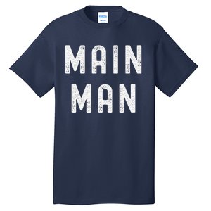 Main Man Side Chick Couples Thanksgiving Christmas Matching Tall T-Shirt