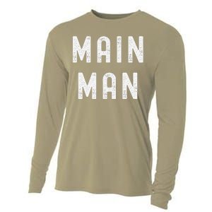 Main Man Side Chick Couples Thanksgiving Christmas Matching Cooling Performance Long Sleeve Crew