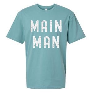 Main Man Side Chick Couples Thanksgiving Christmas Matching Sueded Cloud Jersey T-Shirt