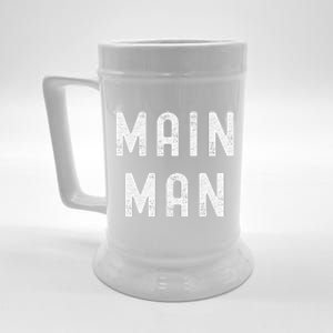 Main Man Side Chick Couples Thanksgiving Christmas Matching Beer Stein