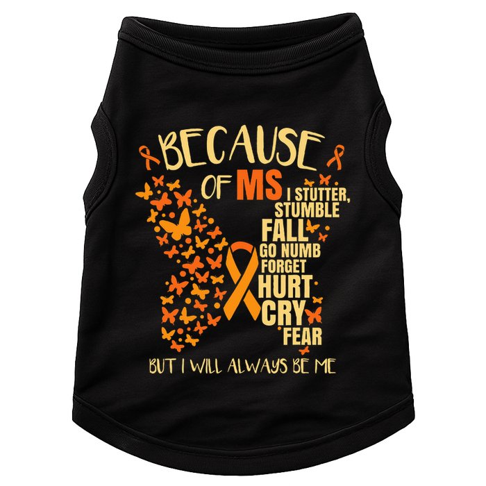 Ms Multiple Sclerosis Doggie Tank