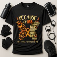 Ms Multiple Sclerosis Cooling Performance Crew T-Shirt