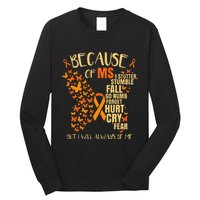 Ms Multiple Sclerosis Long Sleeve Shirt