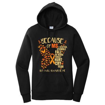 Ms Multiple Sclerosis Women's Pullover Hoodie
