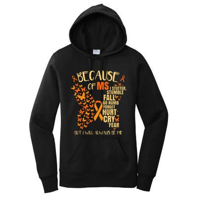 Ms Multiple Sclerosis Women's Pullover Hoodie