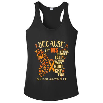 Ms Multiple Sclerosis Ladies PosiCharge Competitor Racerback Tank