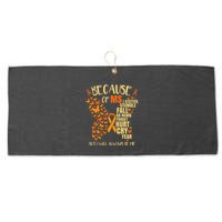 Ms Multiple Sclerosis Large Microfiber Waffle Golf Towel
