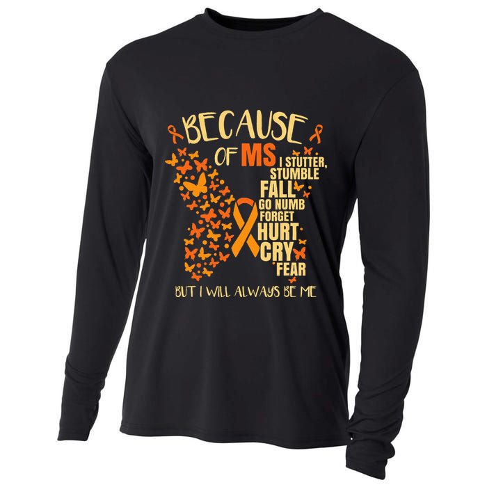 Ms Multiple Sclerosis Cooling Performance Long Sleeve Crew