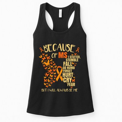 Ms Multiple Sclerosis Womens Tank Top