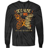 Ms Multiple Sclerosis Tie-Dye Long Sleeve Shirt