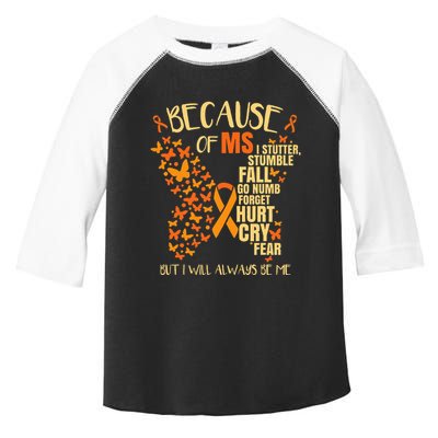 Ms Multiple Sclerosis Toddler Fine Jersey T-Shirt