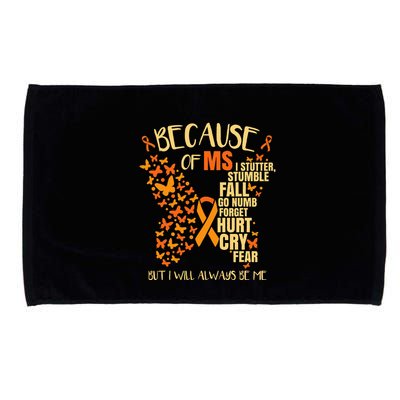 Ms Multiple Sclerosis Microfiber Hand Towel