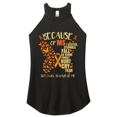 Ms Multiple Sclerosis Women's Perfect Tri Rocker Tank